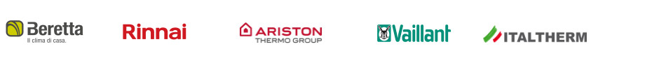 Ariston, Beretta, Italtherm, Rinnai, Vaillant
