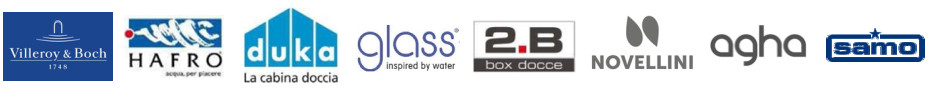 2.B Box Docce, Agha, Duka, Glass, Hafro, Novellini, Villeroy & Boch