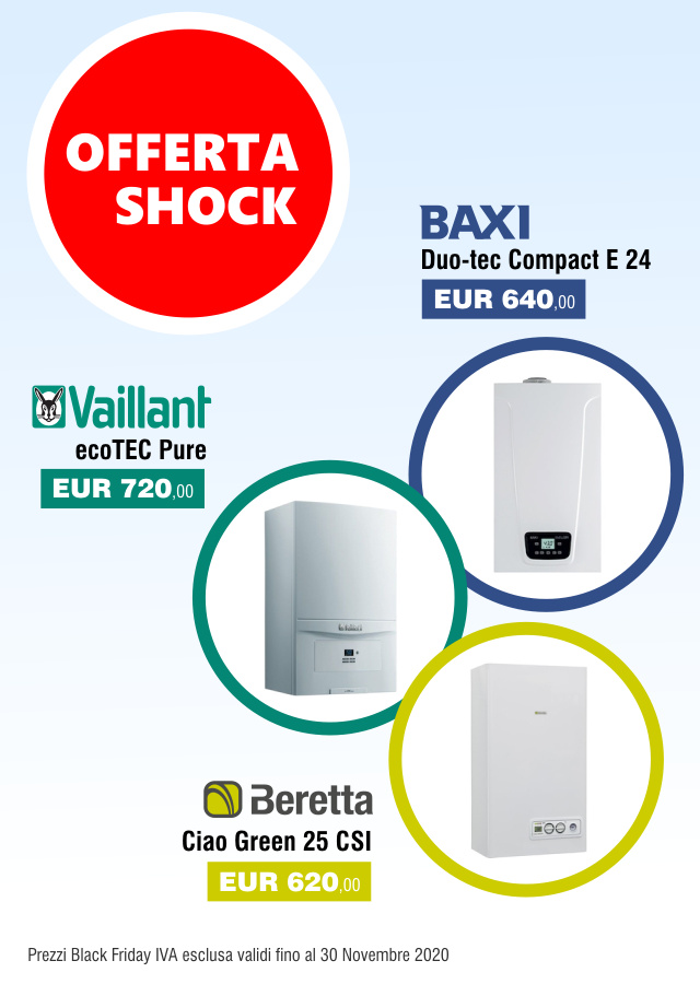 Black Friday 2020. Offerte Shock, sconti e prezzi speciali validi fino al 30 Novembre 2020