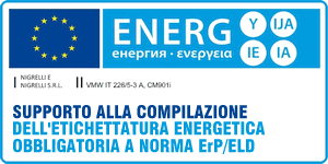 Supporto alla compilazione della nuova etichettatura energetica Ecodesign obbligatoria a seguito della normativa europea ErP/ELD