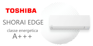 Climatizzatore Toshiba Shorai Edge R32 classe A+++ WiFi in offerta ad un prezzo speciale
