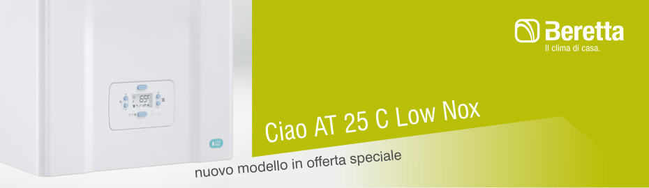 Caldaia combinata a condensazione Beretta Ciao AT 25 CSI Low Nox in offerta ad un prezzo speciale