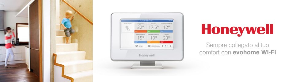 Honeywell Evohome, controllo del comfort in casa con tablet e smartphone tramite Wi-Fi