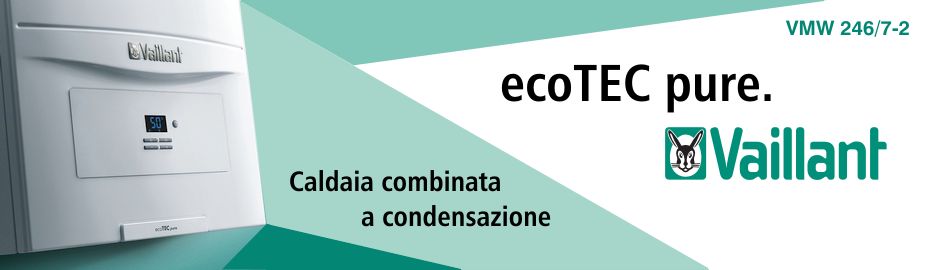 Caldaia a condensazione Vaillant ecoTEC Pure in offerta ad un prezzo speciale