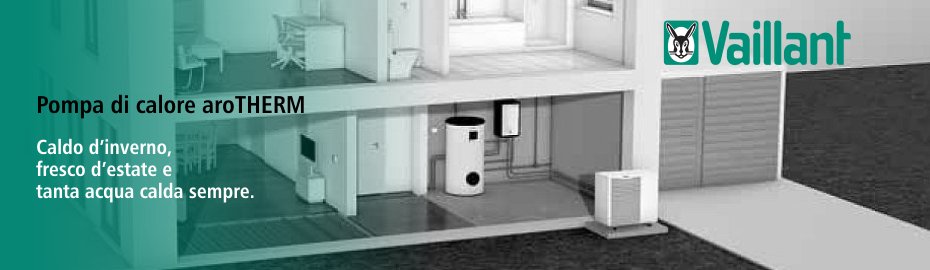Pompe di calore Vaillant in offerta