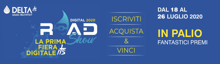 Roadshow 2020, mercoledi 10 luglio ore 14-20 presso la sede della Termoidraulica Nigrelli