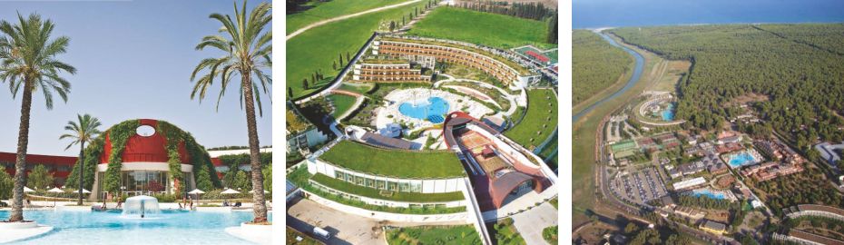 Foto aeree del Gran Valentino Village 4 stelle di Castellaneta Marina (Puglia)