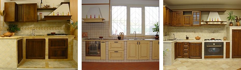 Cucine in muratura, cucine a legna ed elettrodomestici ... Piano cucina in muratura