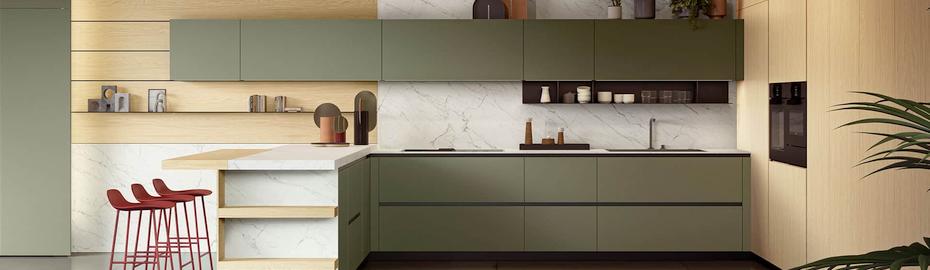 Cucina componibile Armony Omicron, design moderno e qualit� Made in Italy presso la Termoidraulica Nigrelli, Roma, Guidonia