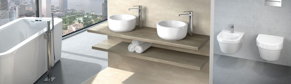 Villeroy & Boch, ceramiche e sanitari bagno, presso la Termoidraulica Nigrelli, Roma-Guidonia